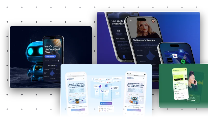 App and product design work