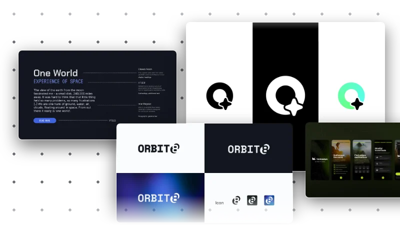 Brand identity work